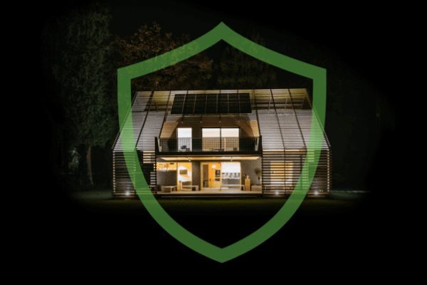 Smart home beveiligd het hele huis